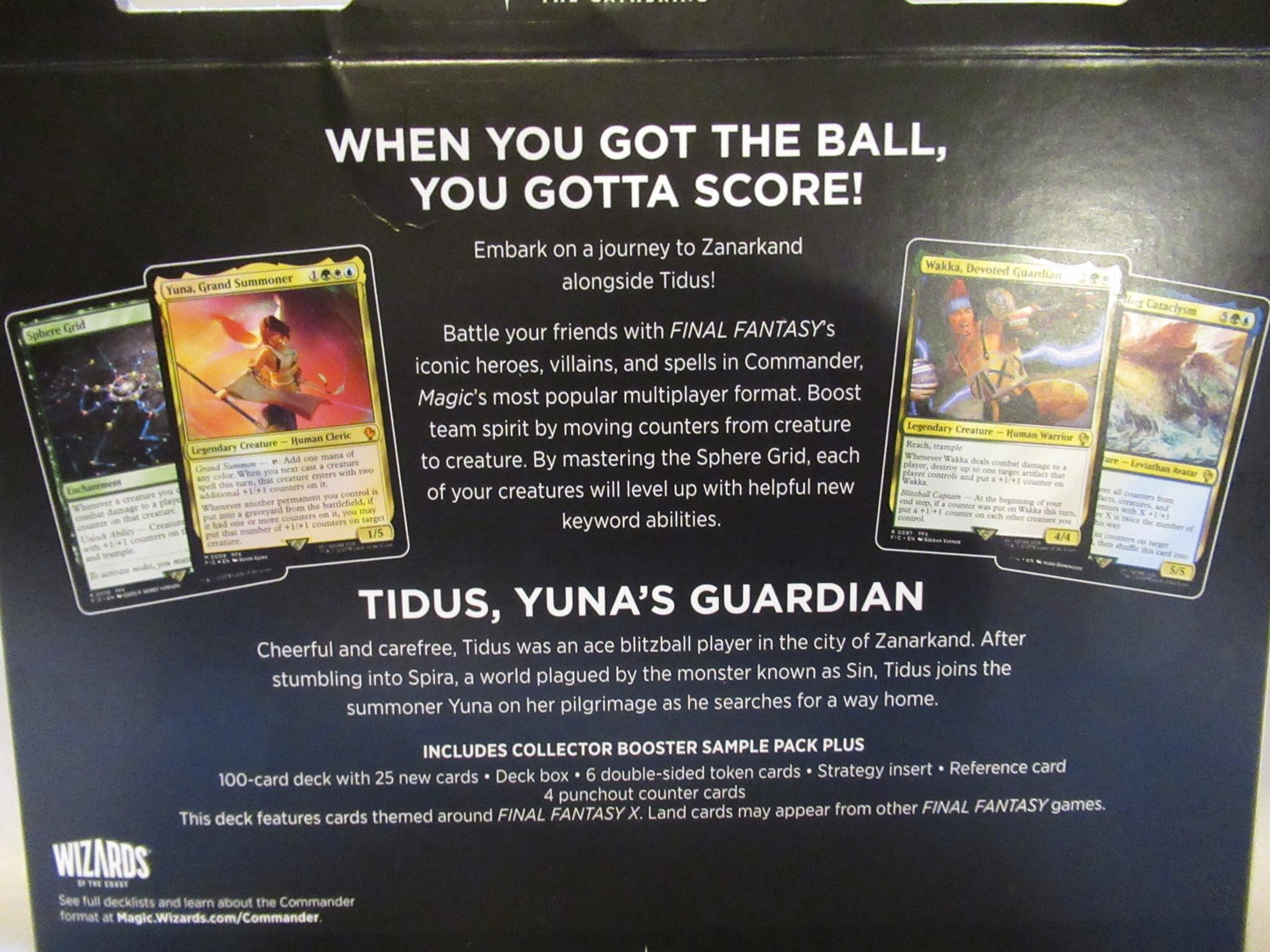 Magic the Gathering Final Fantasy Counter Blitz Commander Deck - GrifTronics