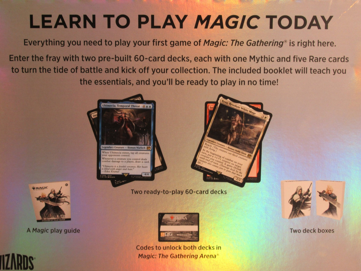 Magic the Gathering Universes Beyond Final Fantasy Starter Deck Pack - GrifTronics