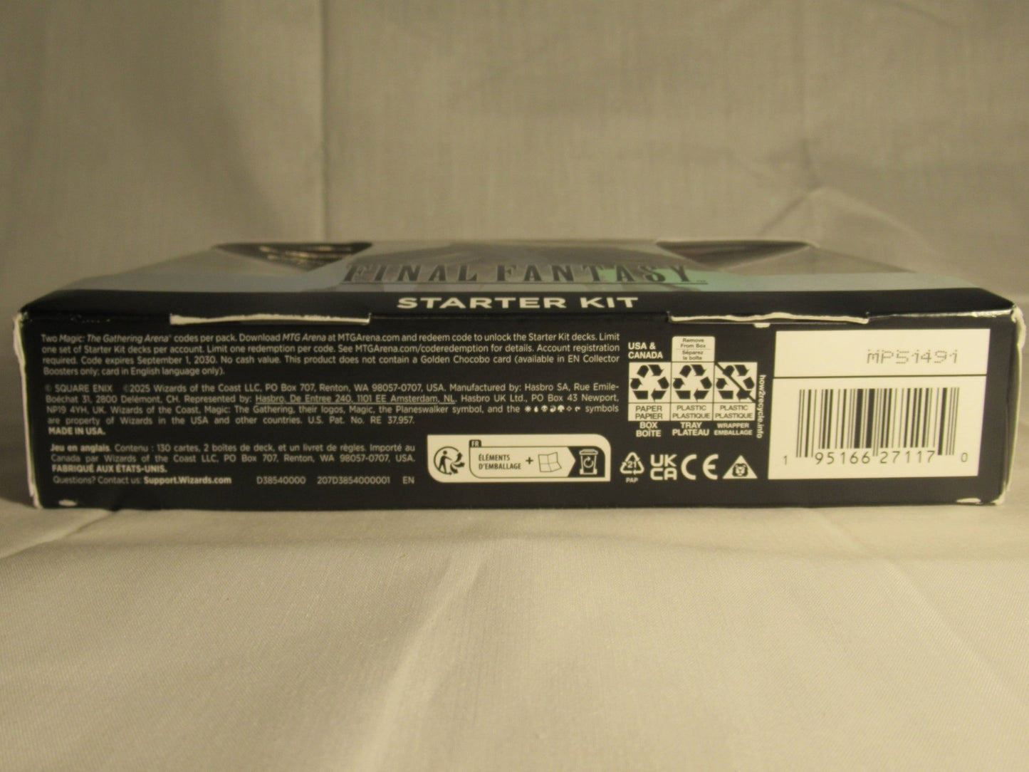 Magic the Gathering Universes Beyond Final Fantasy Starter Deck Pack - GrifTronics