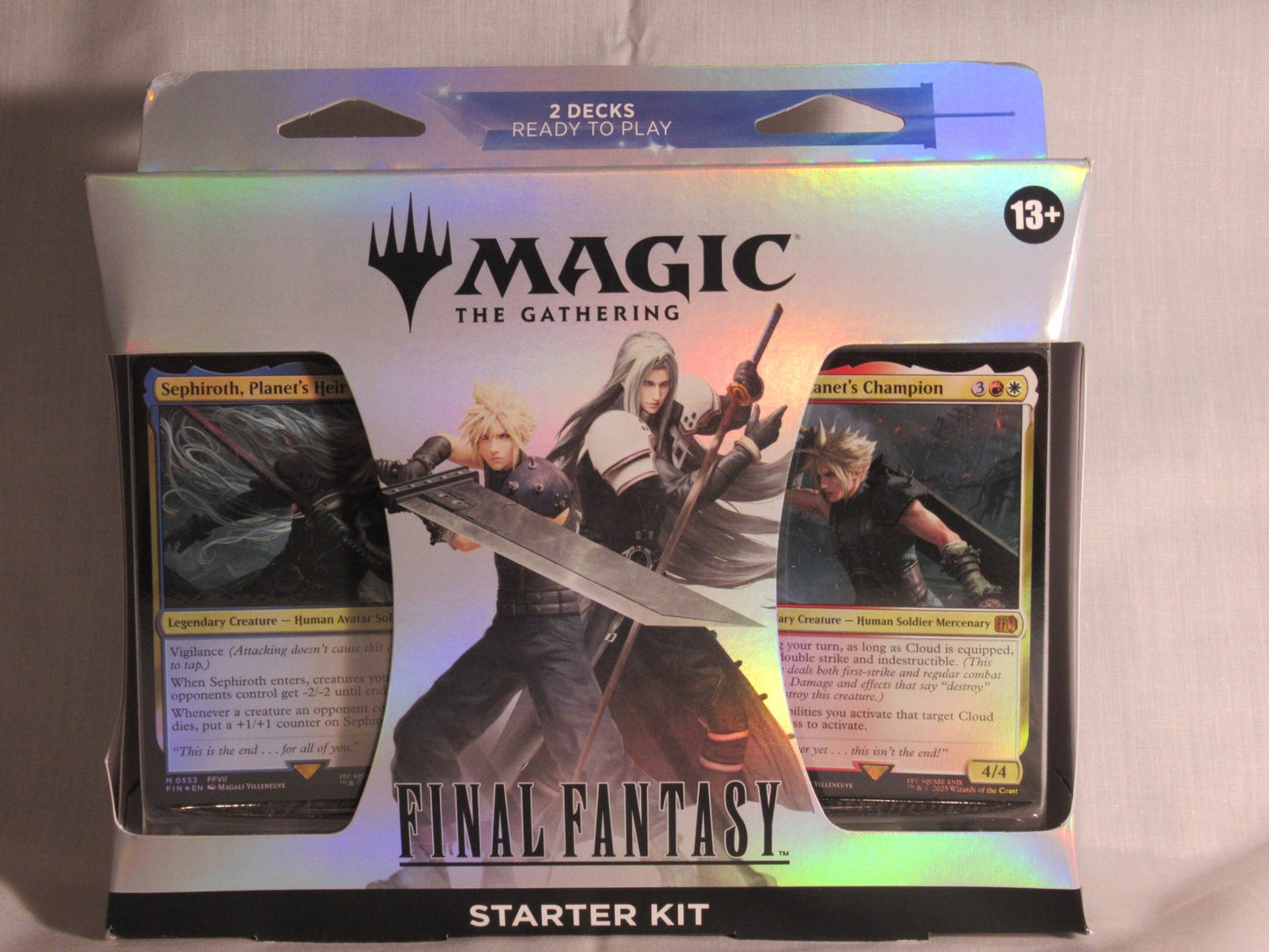 Magic the Gathering Universes Beyond Final Fantasy Starter Deck Pack - GrifTronics