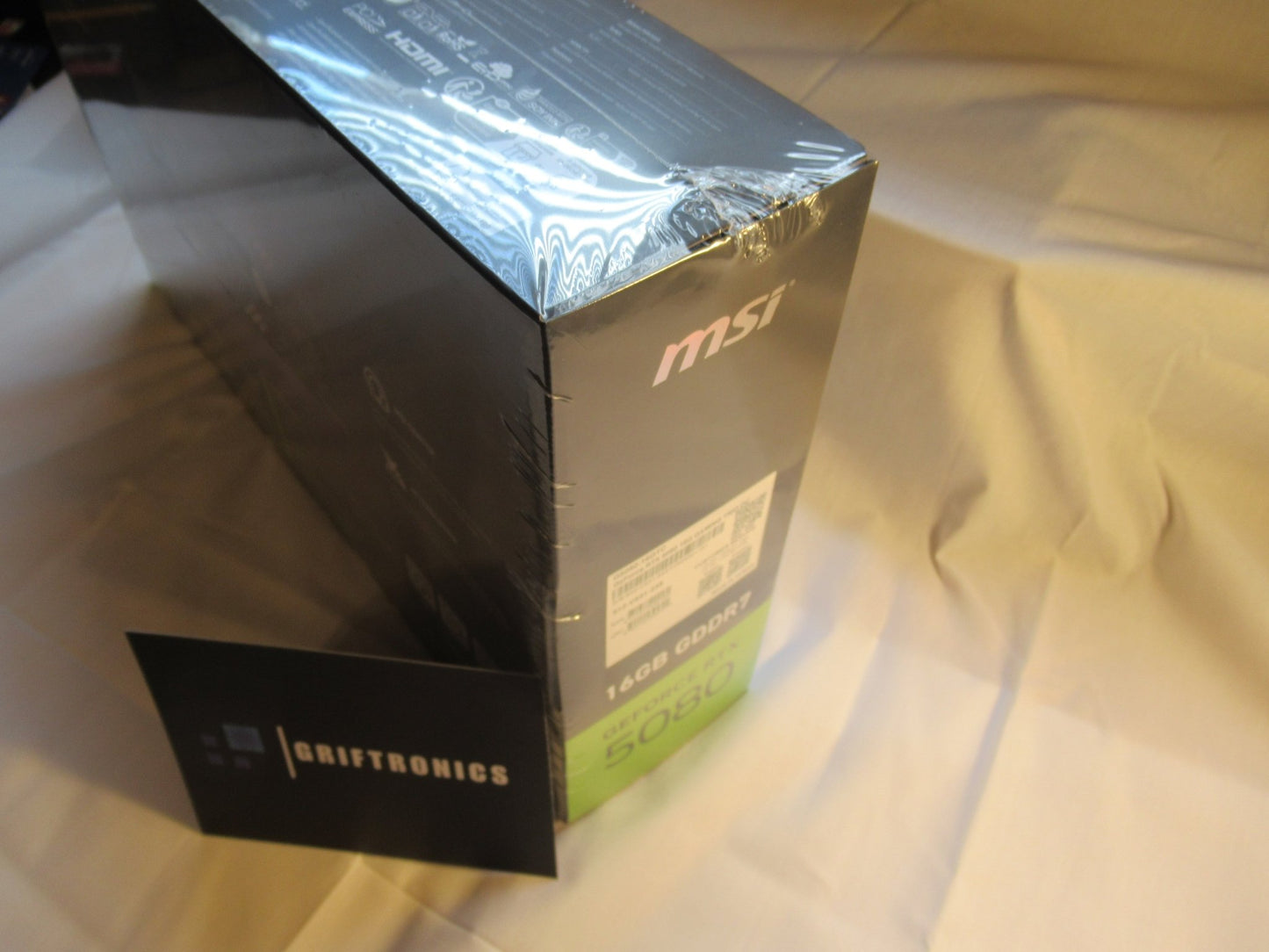 MSI Nvidia GeForce RTX 5080 Gaming trio Graphics Card - GrifTronics