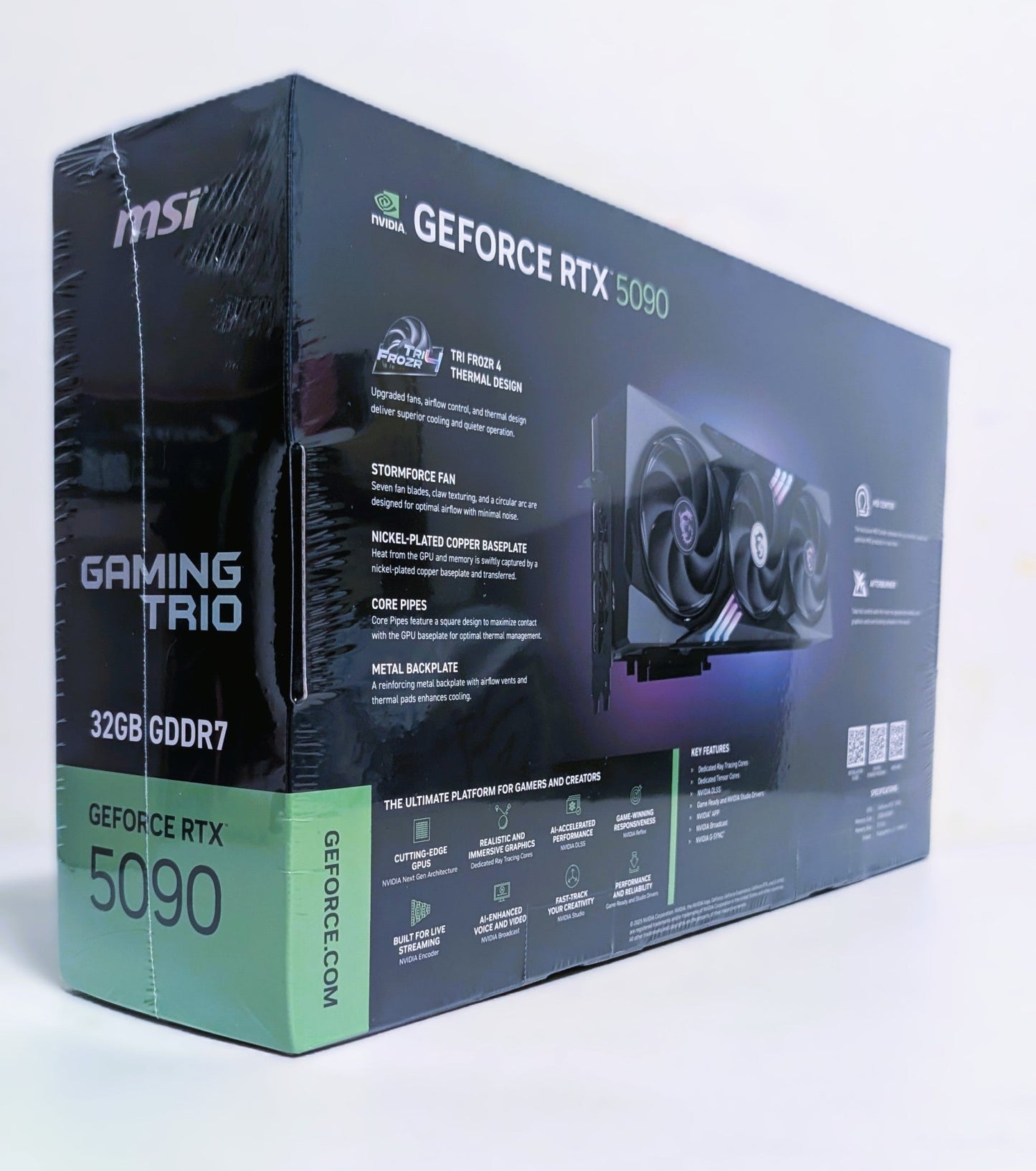 MSI Nvidia GeForce RTX 5090 GAMING TRIO OC 32G Graphics Card - GrifTronics