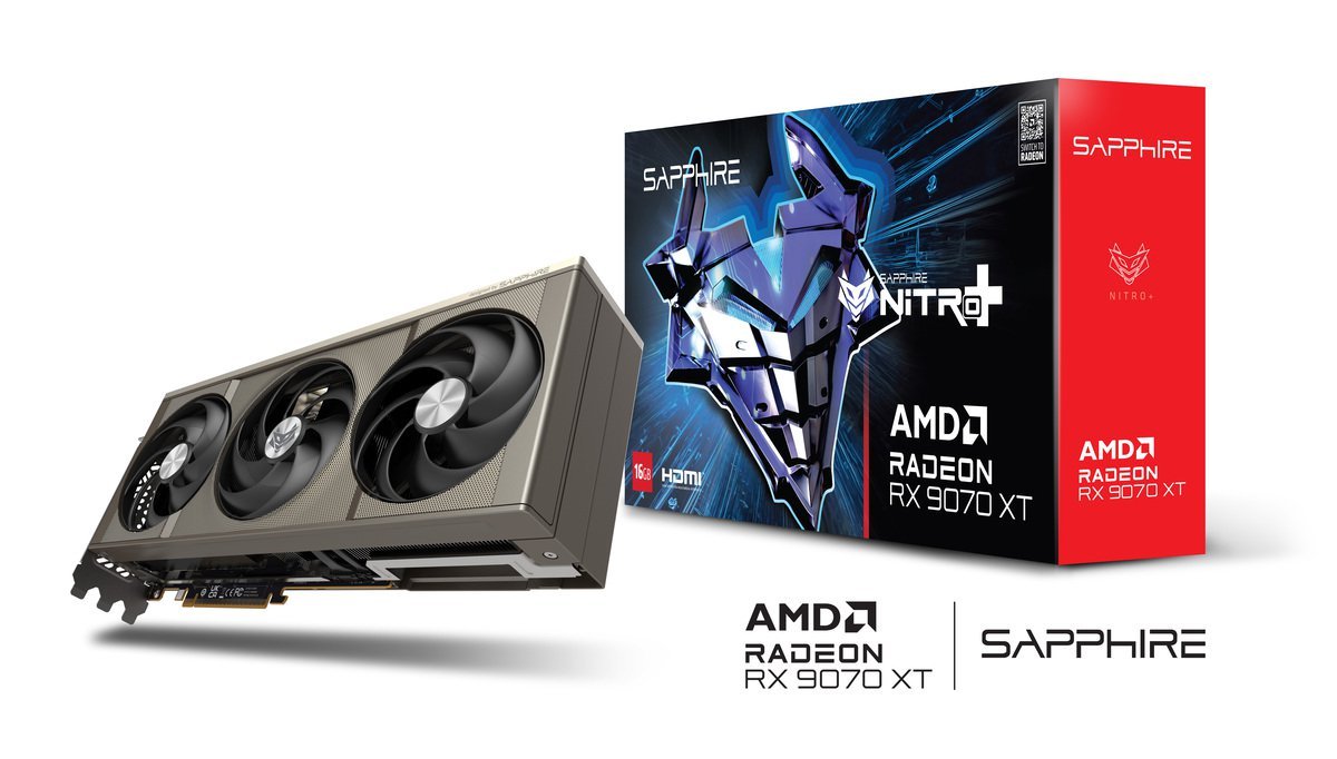 Sapphire 11348 - 01 - 20G Nitro+ AMD Radeon RX 9070 XT Gaming Graphics Card - GrifTronics