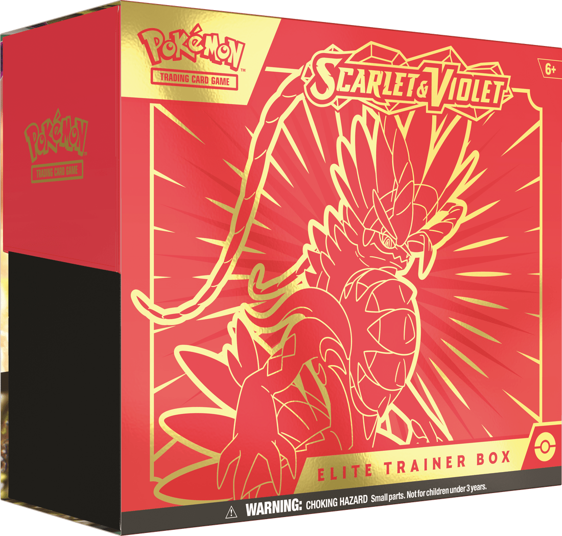 Scarlet & Violet - Elite Trainer Box (Koraidon) - GrifTronics