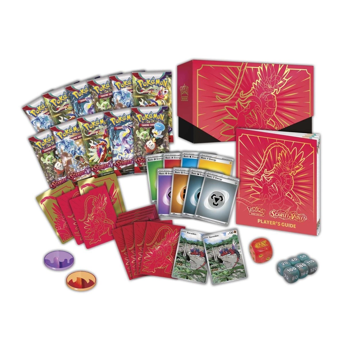 Scarlet & Violet - Elite Trainer Box (Koraidon) (Pokemon Center Exclusive) - GrifTronics