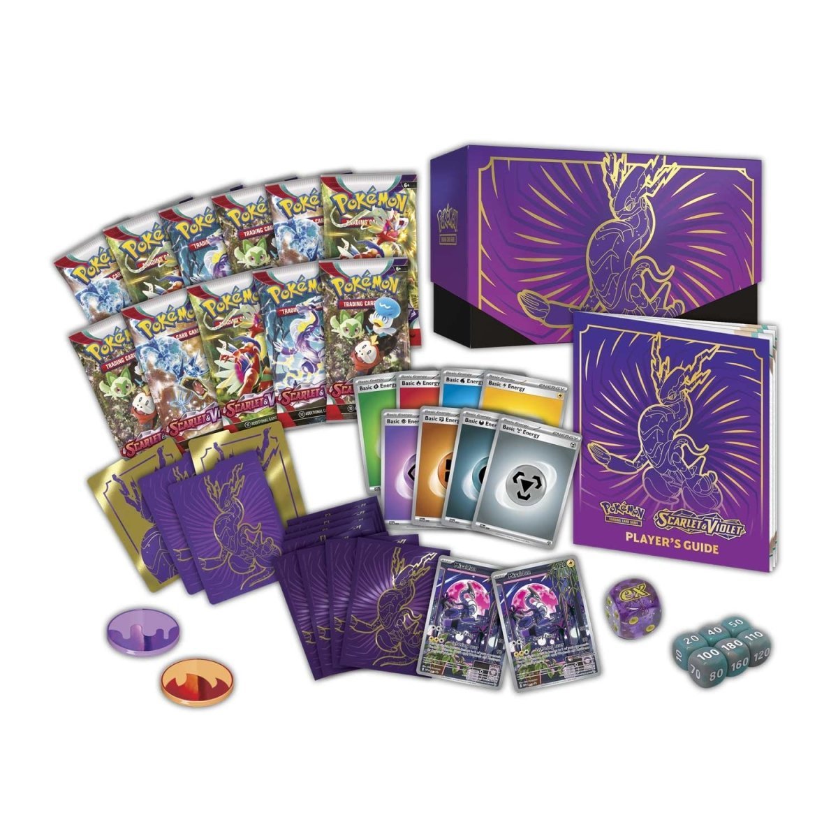 Scarlet & Violet - Elite Trainer Box (Miraidon) (Pokemon Center Exclusive) - GrifTronics