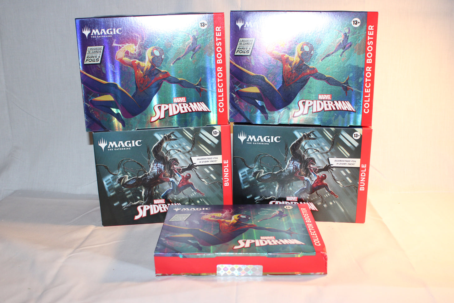 Magic the Gathering: Spiderman Play and Collectors Bundle