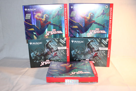 Magic the Gathering: Spiderman Play and Collectors Bundle