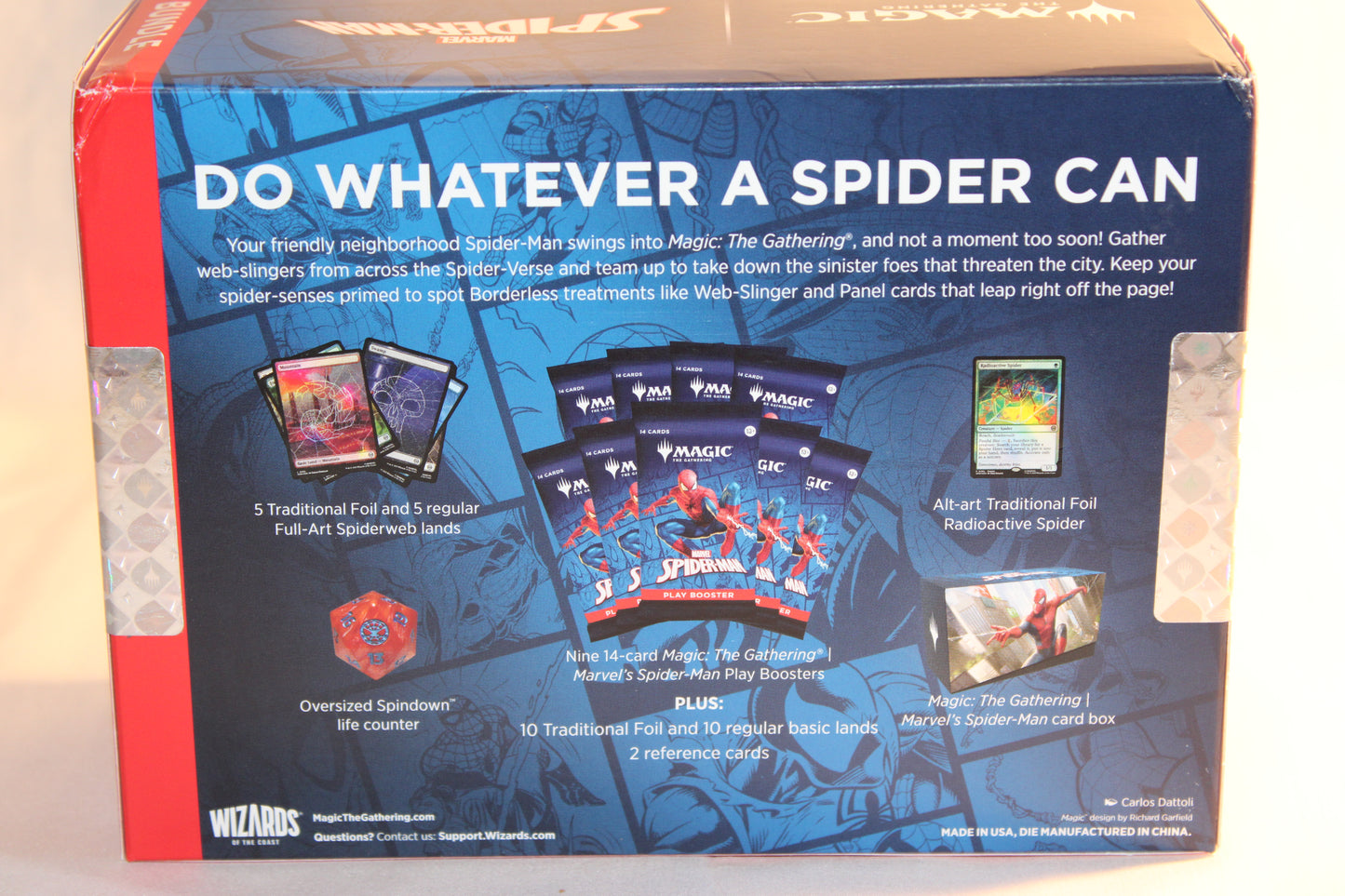 Magic the Gathering: Spiderman Play and Collectors Bundle
