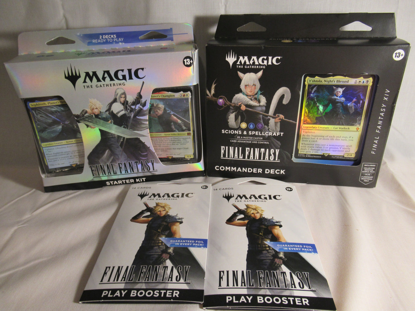 Magic the Gathering: Final Fantasy Scions and SpellCraft Commander Bundle