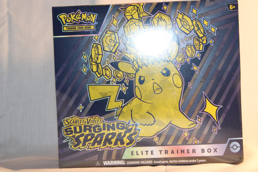 Pokemon TCG: Scarlet & Violet - Surging Sparks Elite Trainer Box
