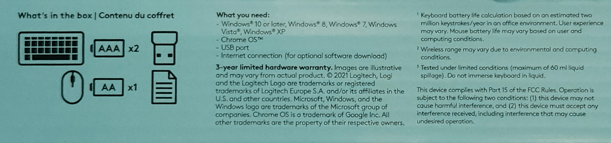 Logitech MK270 Wireless Desktop Keyboard and Mouse Combo - GrifTronics
