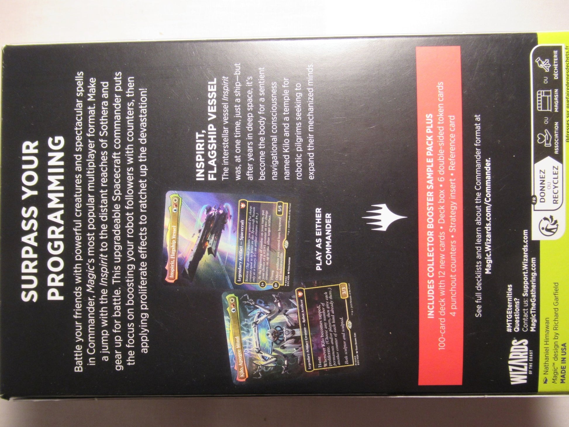 Magic The Gathering: Edge of Eternities Commander Bundle - GrifTronics