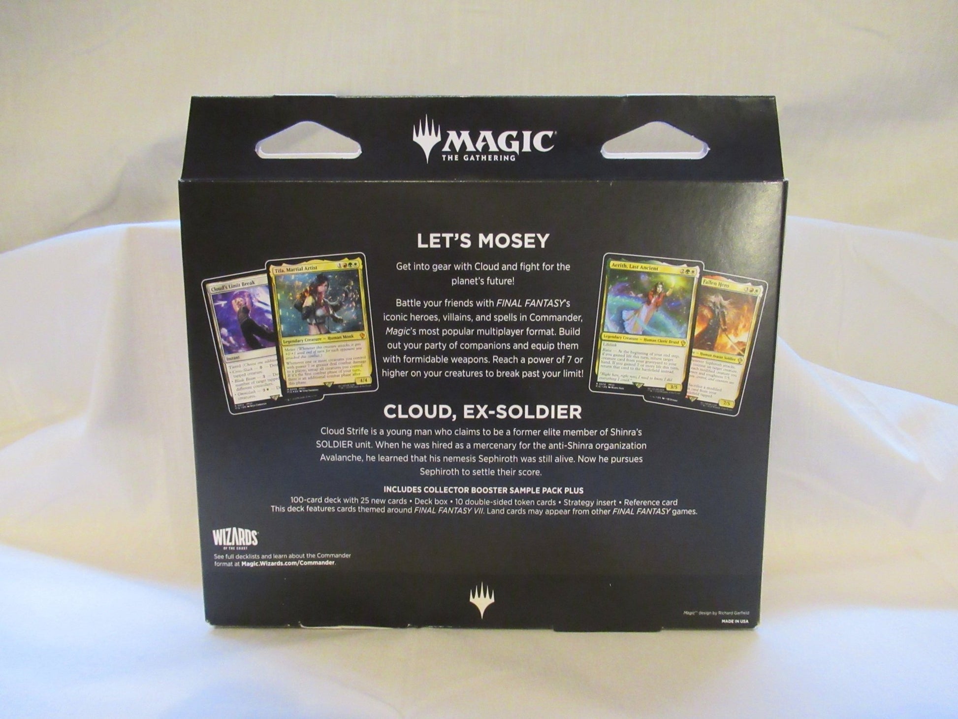 Magic the Gathering Final Fantasy Limit Break Commander Deck brand new and Sealed - GrifTronics