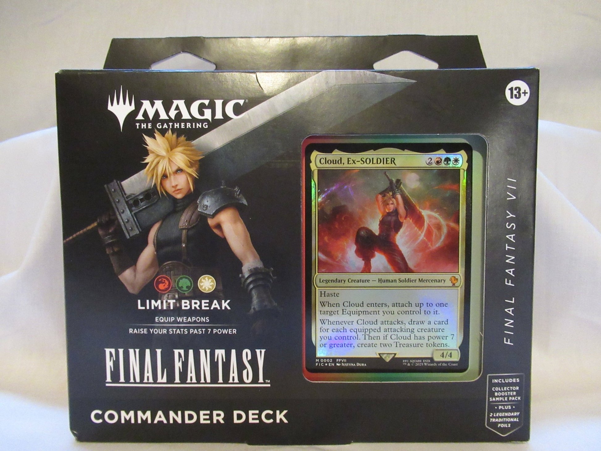 Magic the Gathering Final Fantasy Limit Break Commander Deck brand new and Sealed - GrifTronics