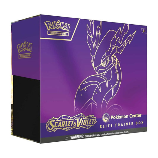 Scarlet & Violet - Elite Trainer Box (Miraidon) (Pokemon Center Exclusive) - GrifTronics